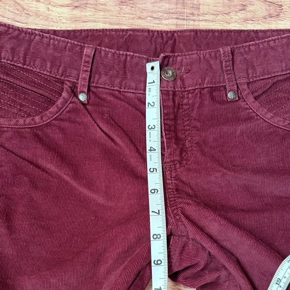 Athleta Maroon Straight Leg Corduroy Pants for Women - Picture 6 of 9